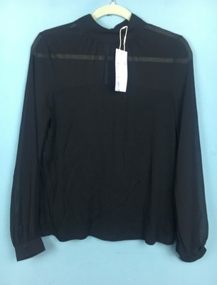 warehouse sheer sleeve top