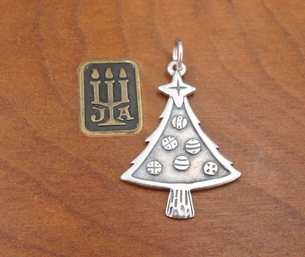 James Avery Christmas Tree Ornaments Charm Pendant Sterling