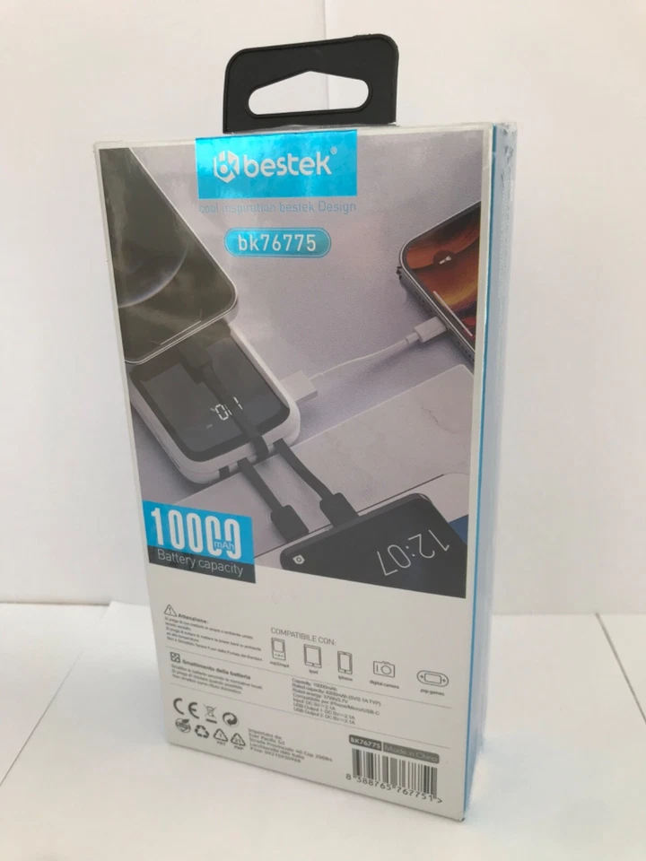 Power Bank 10000mah entrega compatível com driver - Imagem 2 de 2