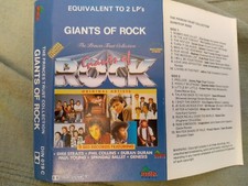 Giants of Rock The Princes Trust Collection Australian Australia tape cassette