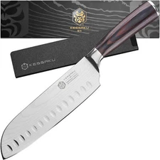 Kessaku 7" Santoku Knife - Samurai Series - High Carbon Stainless Steel