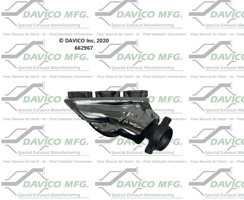 662967 Davico Exhaust Manifold  Passenger Right Side for 300 Hand Chrysler Dodge Foto 2 de 3