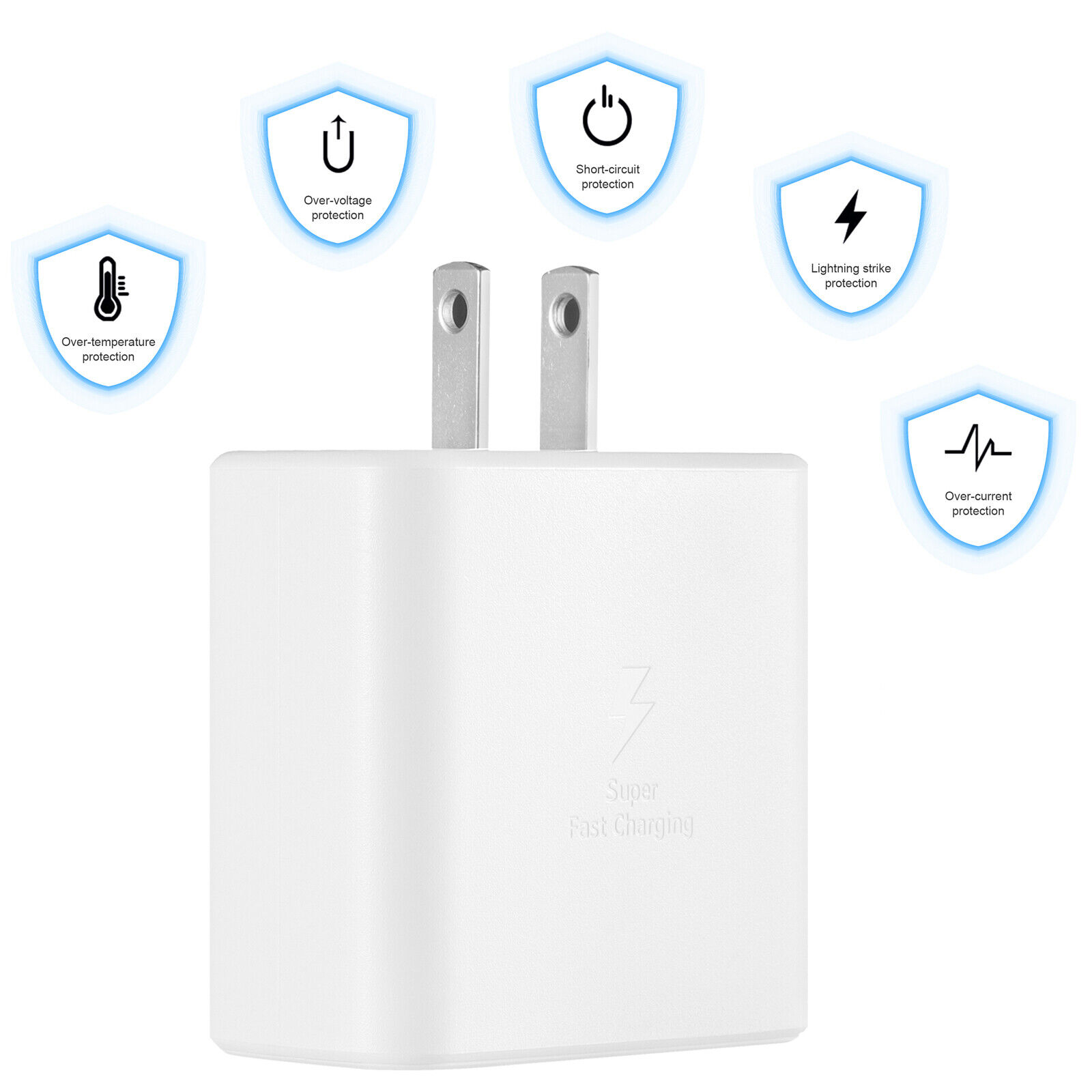 45W Type USB-C Wall Charger Adapter Super Fast Charging For Samsung Galaxy Lot