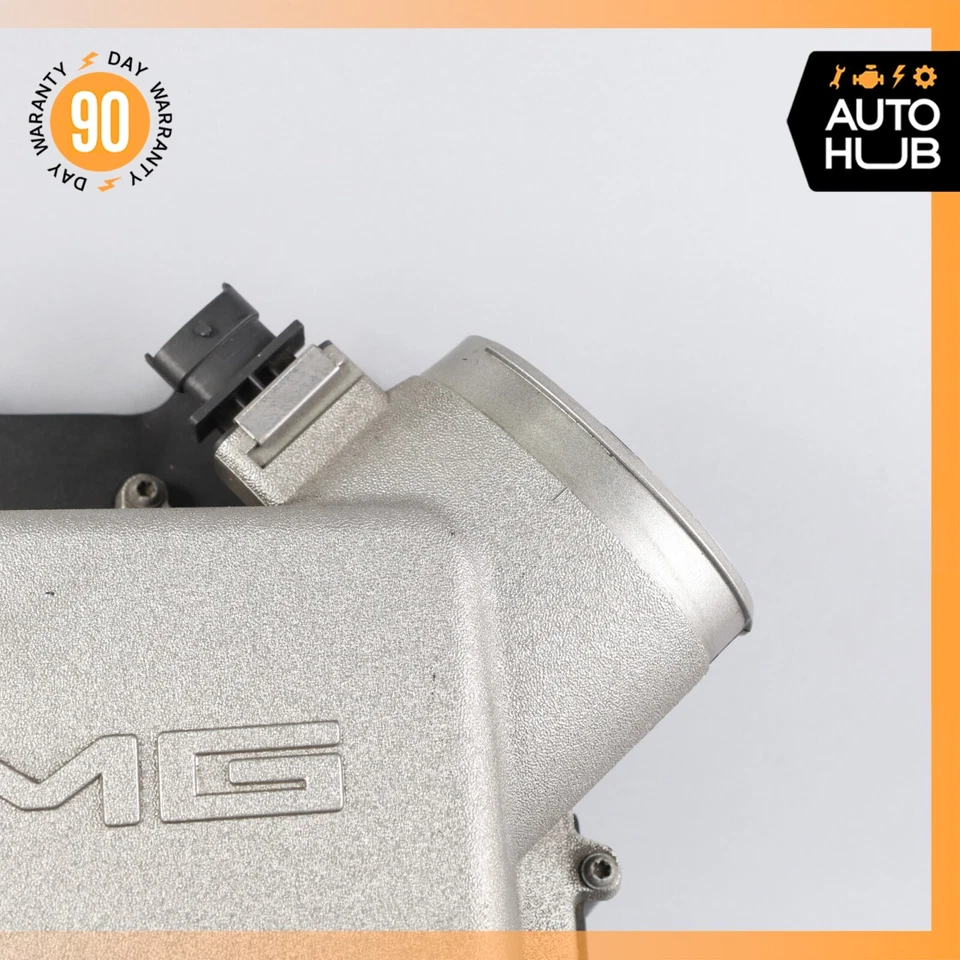 07-15 Mercedes W221 S63 ML63 AMG M156 Limpiador de admisión de aire izquierdo Caja de filtro MAS OEM Foto 3 de 4