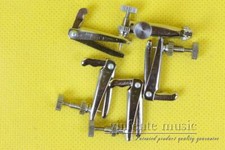 4 pcs Silver Violin String Adjuster fine tuners 3/4-4/4 Violin Parts Accessories