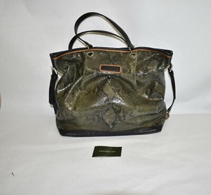 longchamp snakeskin bag