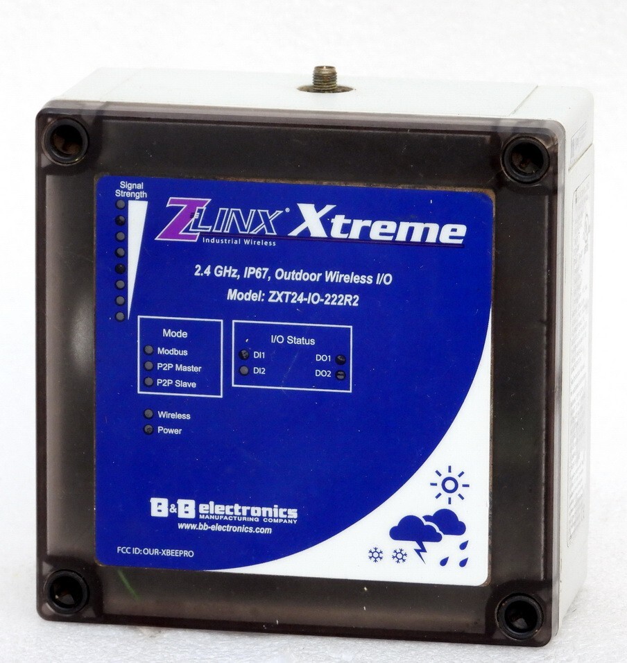 B&B ELECTRONICS ZLINX XTREME SMART WORX ZXT24-I0-222R2 RADIO