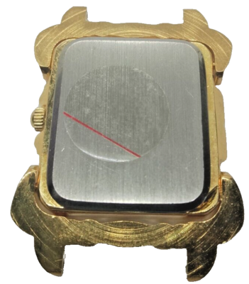 Montre Dame Luc Desroches Sans Bracelet - Boîtier Doré Acier, Mouvement Quartz, Pile Neuve, Neuf De Stock