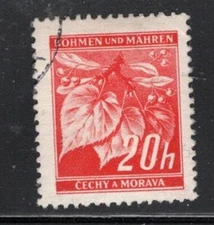 BOHEMIA & MORAVIA STAMP WWII CECHY & MORAVIA STAMP USED LOT 1468BX