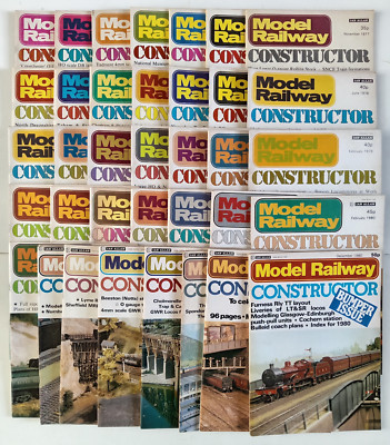 Model Railway Constructor Magazine June 1976 - December 1980 SELECT ISSUE