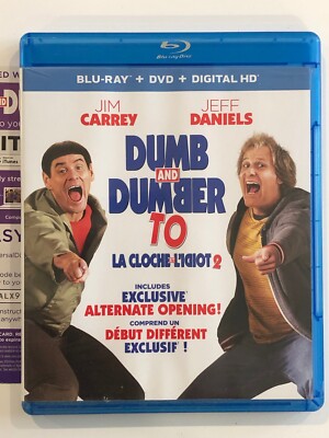 Dumb and Dumber To (Blu-ray/DVD, 2015, 2-Disc Set 