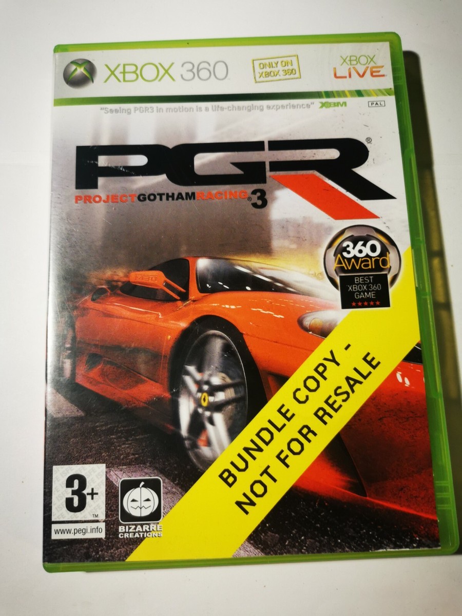 Microsoft Xbox 360 Project Gotham Racing 3 PGR 3 Xbox360 PAL