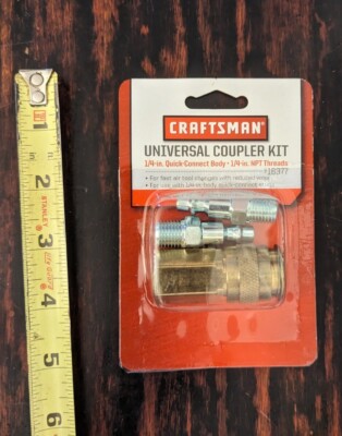 Craftsman Universal Coupler Kit 1/4