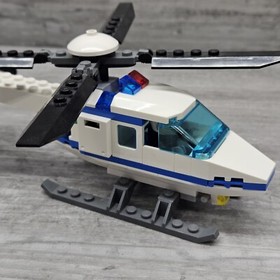 Lego City 7741 Police Helicopter 2008 With Manual & Minifigure 100% Complete