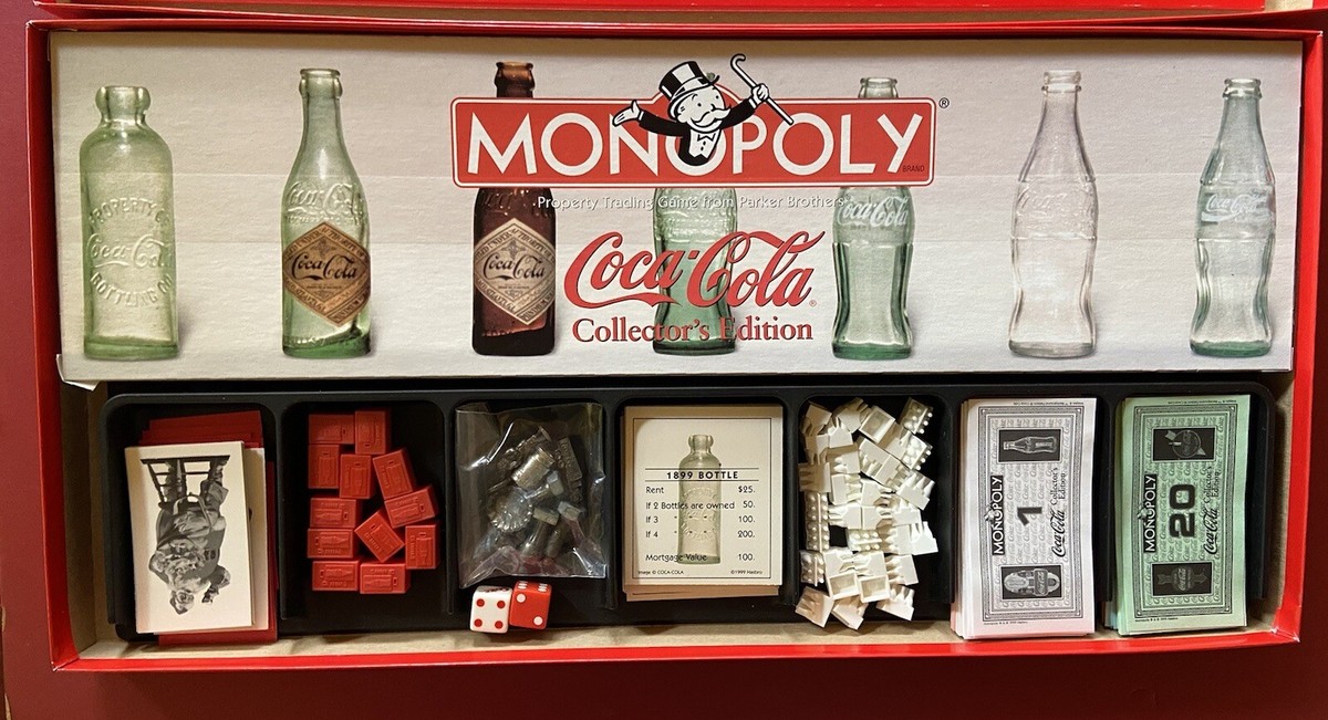Collector's Edition COCA COLA Monopoly Game, Brand New, | eBay