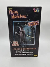 Vintage 2004 Tekky Toys Halloween Flying Monster 3 FT Tall Grim Reaper