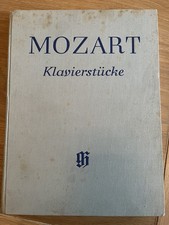 Mozart: Klavierst cke Piano Works B.A. Wallner/ W. Lampe, G.Henle-Verlag, 1959