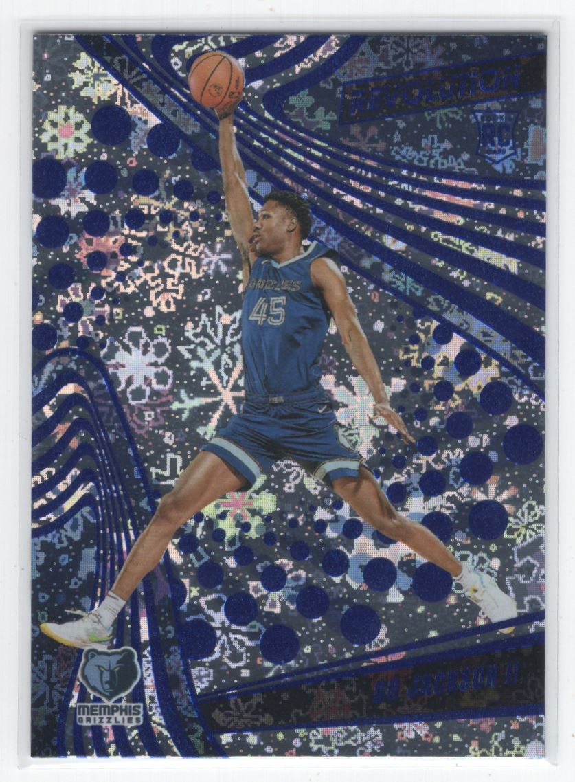 #142 2023-24 Panini Revolution Winter GG Jackson II Rookie Memphis Grizzlies