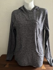 Lululemon On Repeat Rulu Hoodie gray women s size 12 EUC