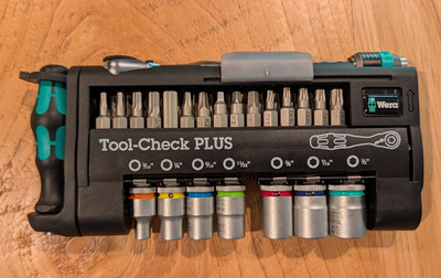 Wera 05056491001 Tool-Check Plus Imperial, 39 Pieces