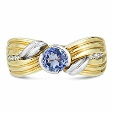 Le Vian 14K Rose Gold Oval Morganite White/Chocolate Diamond Engagement Ring S 7