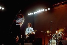 Guitarist Berton Averre Doug Fieger and drummer Bruce Gary of the - Old Photo Guitarist Berton Averre Doug Fieger and drummer Bruce Gary of the - Old Photo