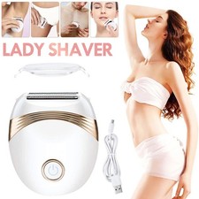 3 in 1 Wet Dry Painless Rechargeable Lady Body Shaver Electric Razor for Women