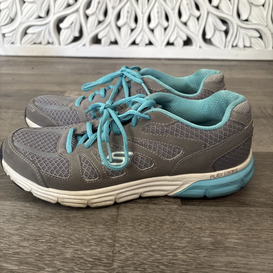 Skechers Sport Flex Sole Athletic Running Shoes Women's Size 8 - Image 3 of 4