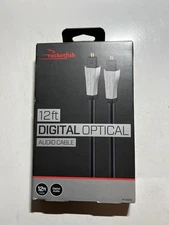 Rocketfish 12’ Digital Optical Audio Cable RF-G1223  