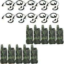 10* Retevis RT22 2W Long Range Walkie Talkies VOX 16CH FRS CTCSS/DCS Radio