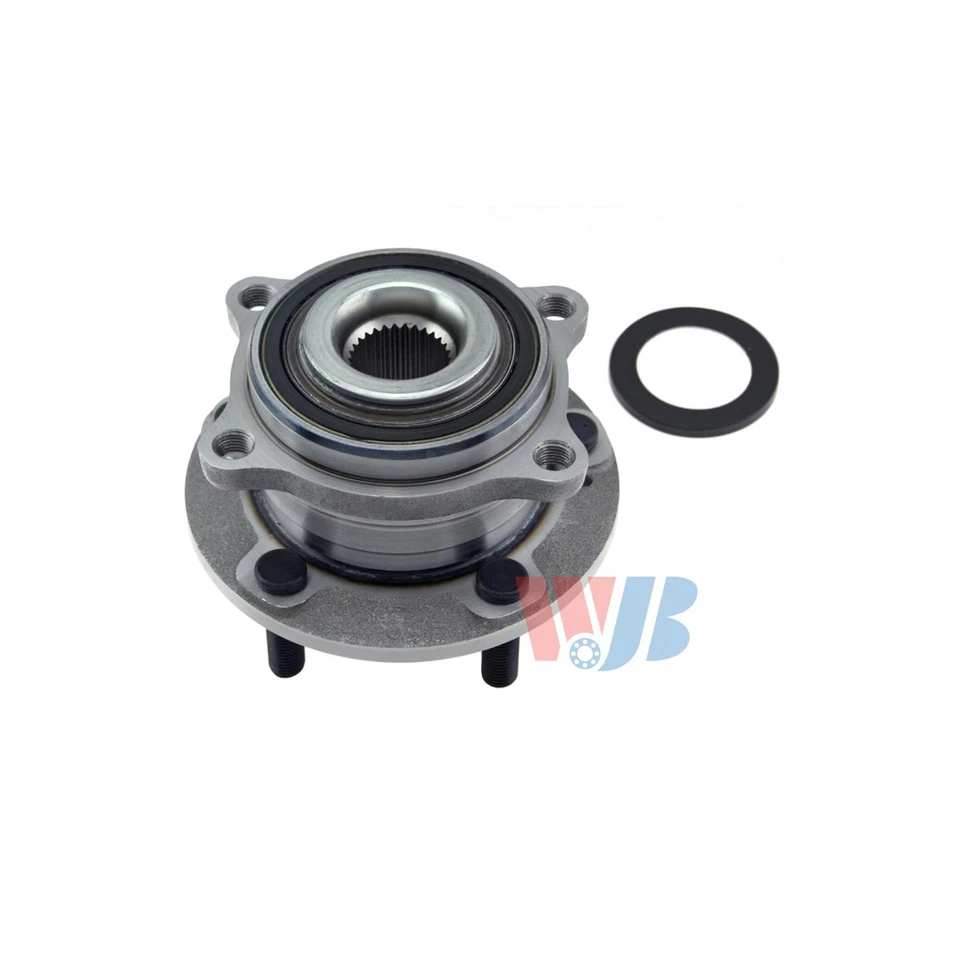 Conjunto de cojinete y buje de rueda delantera trasera WJB para Hyundai Santa Fe 2007-2014 Foto 4 de 4