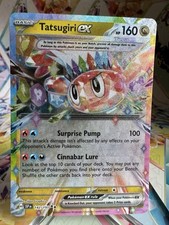 Pokemon TCG Tatsugiri ex 142/191 Sv08: Surging Sparks Double Rare Card