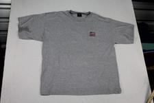 Camp David Men Gray Shirt Made In USA Stains Casual Short Sleeve Size XL