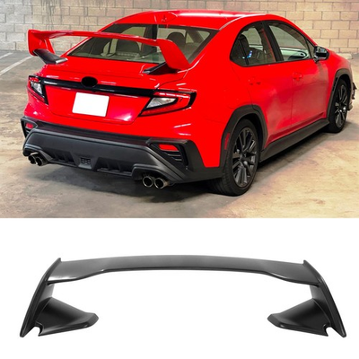 #ad #ad Rear Trunk Spoiler Wing Compatible with 2022 2025 Subaru WRX Unpainted Black $239.99
