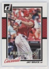 2014 Panini Donruss Press Proof Silver 92/199 Jay Bruce #175 00wx