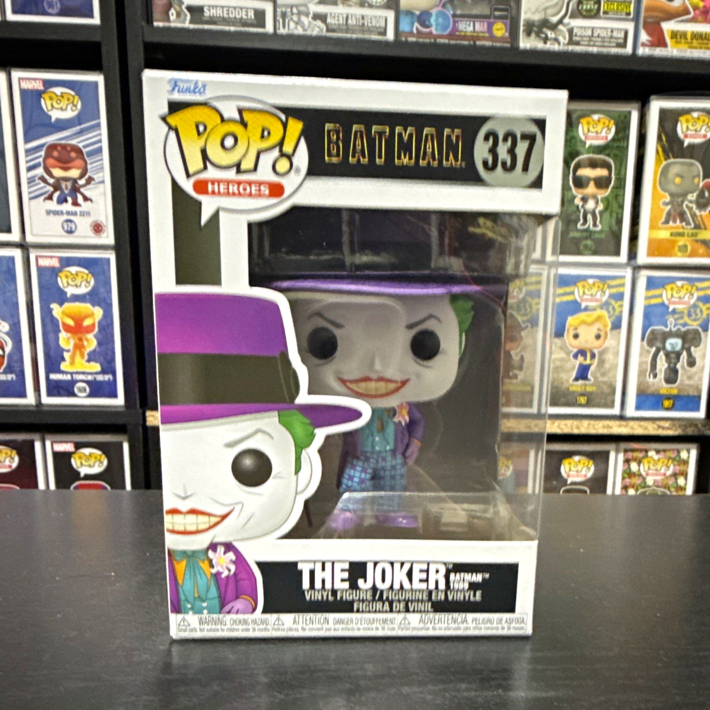 Funko Pop! Heroes DC Batman (1989) The Joker #337 Vinyl Figure
