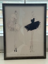 RH Baby Swan Lake Ballet Dancers Wall Art 19.25 X 15 Inches