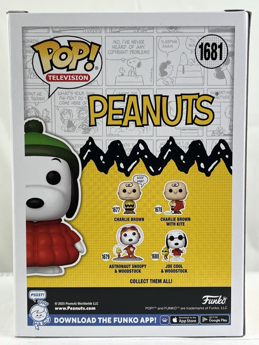 Funko Pop! Peanuts - Snoopy in Red Puffer Coat #1681 Vinyl