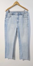 American Eagle Strigid Denim Mom Jeans Women's size 10 High Rise