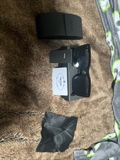 Prada PR17WS 1AB5S049 Women's Sunglasses 49 mm Black / Dark Grey Lens