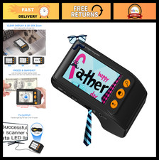 Portable Digital Video Magnifier 3.5" LCD Screen, 2x-25x Zoom, Low Vision Aid