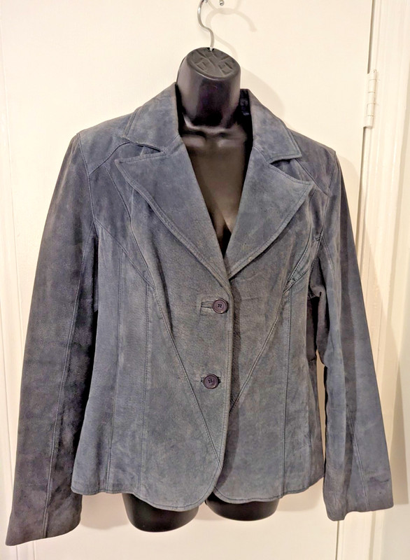 Women's Vintage Siena Suede Jacket- Pre-owned Size 16