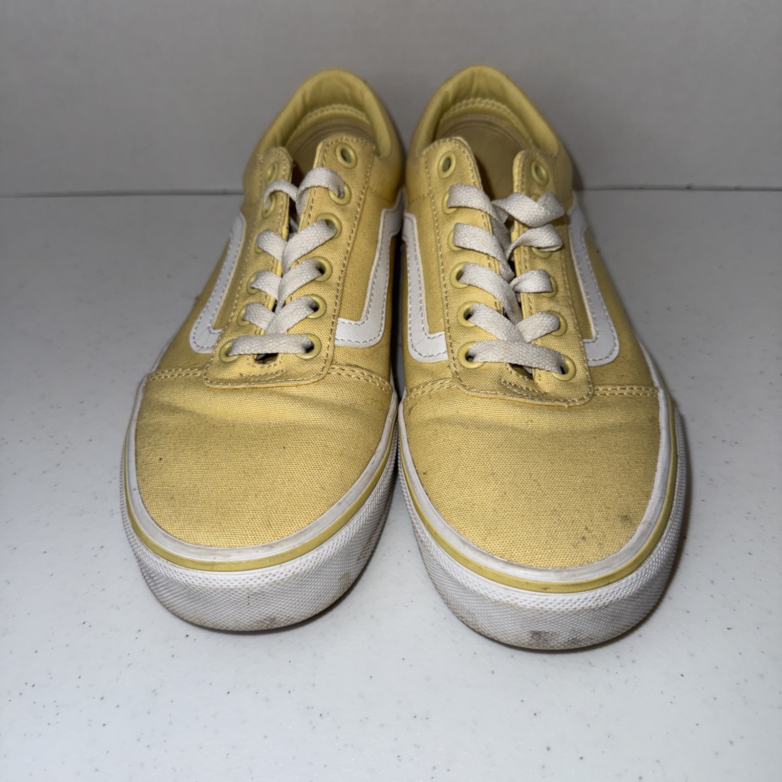 Vans Old Skool Yellow Women’s Size 8 Good Overall Condition 🔥 thumbnail 2