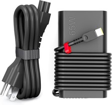 Genuine OEM 65W USB C Type C Laptop Adapter Charger Lenovo Thinkpad ADLX65YSCC3A