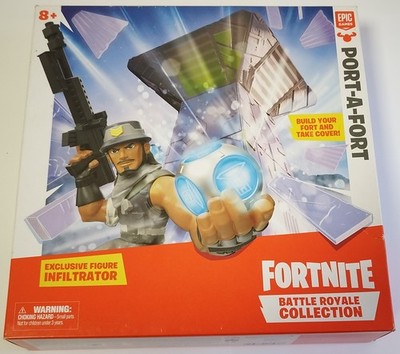 Fortnite Battle Royal Collection Port-a-Fort Infiltrator Figur