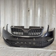 2019 SKODA OCTAVIA 1.6TDI SALOON COMPLETE FRONT BUMPER IN BLACK (F9R)✅
