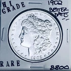 1902 P MORGAN SILVER DOLLAR HI GRADE GENUINE U.S. MINT RARE COIN 8800