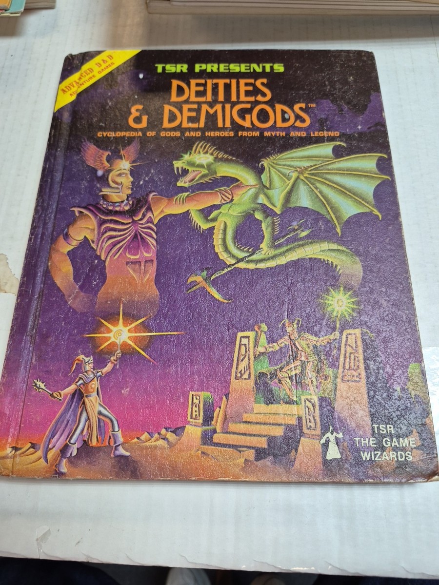 FIRST Deities & Demigods Advanced Dungeons & Dragons Cthulhu