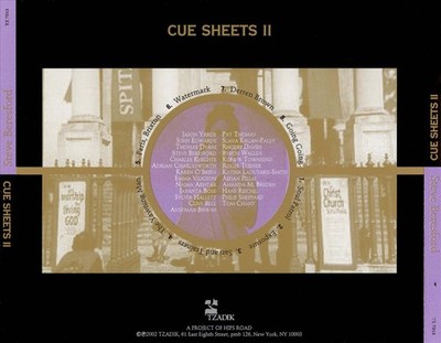 STEVE BERESFORD STEVE BEREFORD: CUE SHEETS II NEW CD