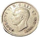 1940 🇨🇦 Canada Silver 10 Cent Coin - Combined Shipping - Lot C76h